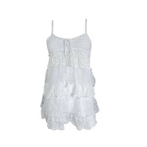 cottagecore lace babydoll cami